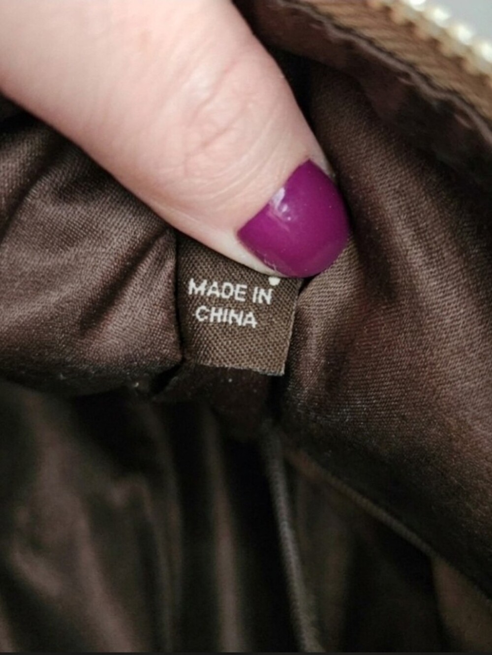 Coach Ashley Signature Satchel Crossbody Bag Brown Khaki Canvas F15443 - Picture 9 of 10